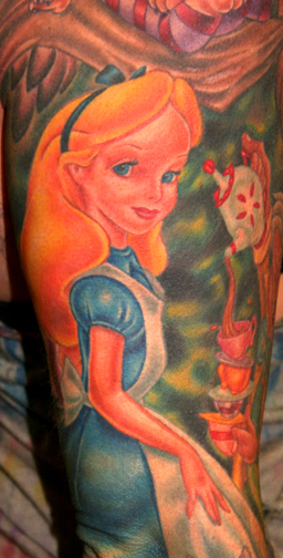 Tattoos - Tim Harris - Alice in Wonderland